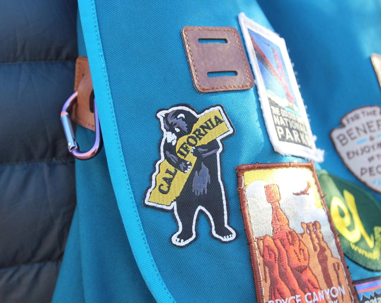 I LOVE CALIFORNIA BEAR PATCH