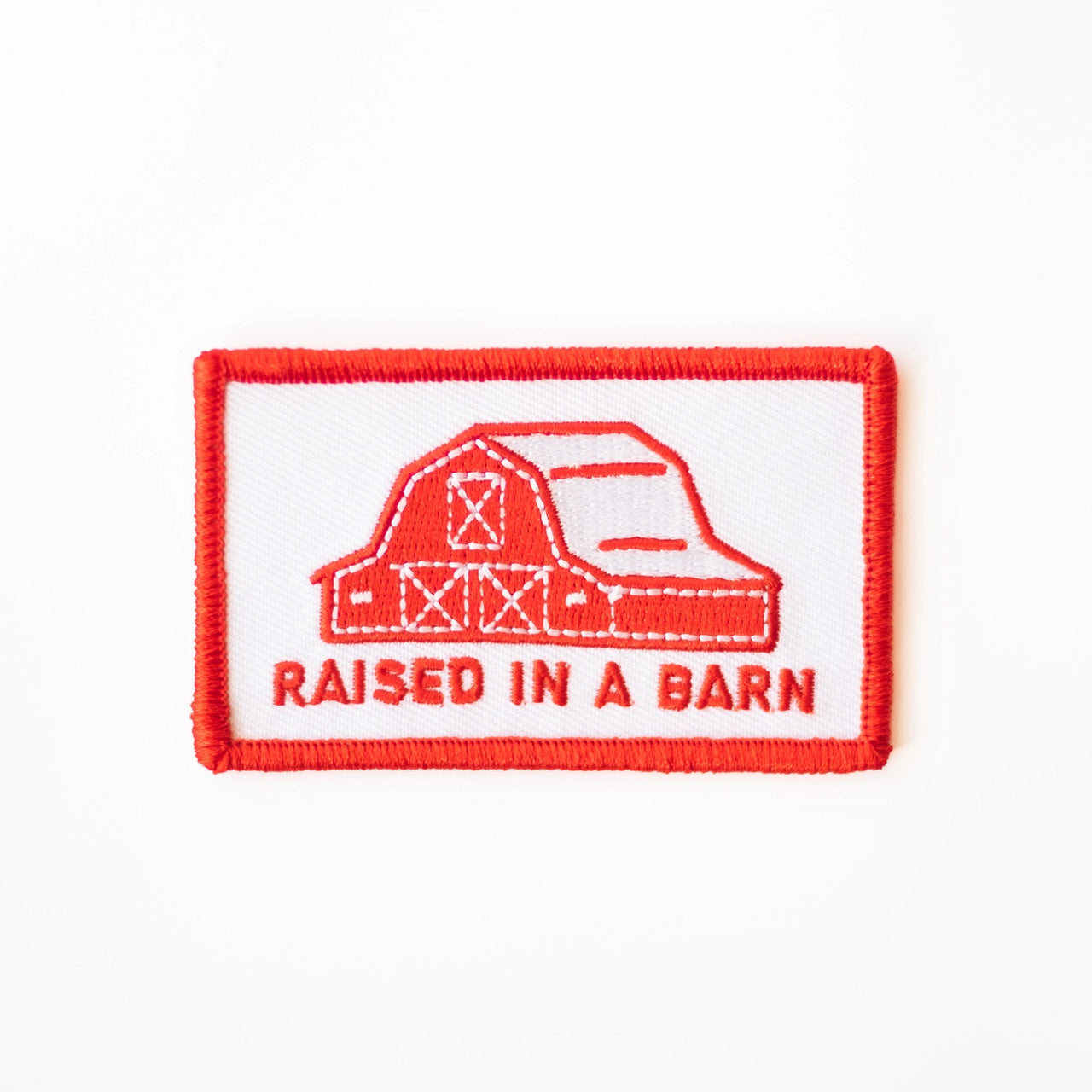RAISED IN A BARN PATCH