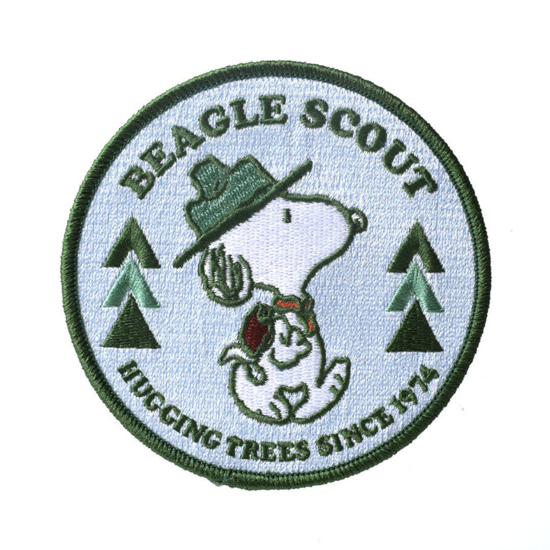 PEANUTS BEAGLE SCOUT PATCH