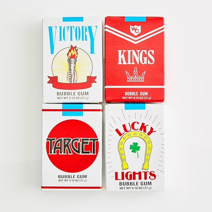 WORLDS KING SIZE BUBBLE GUM CIGARETTE STICKS