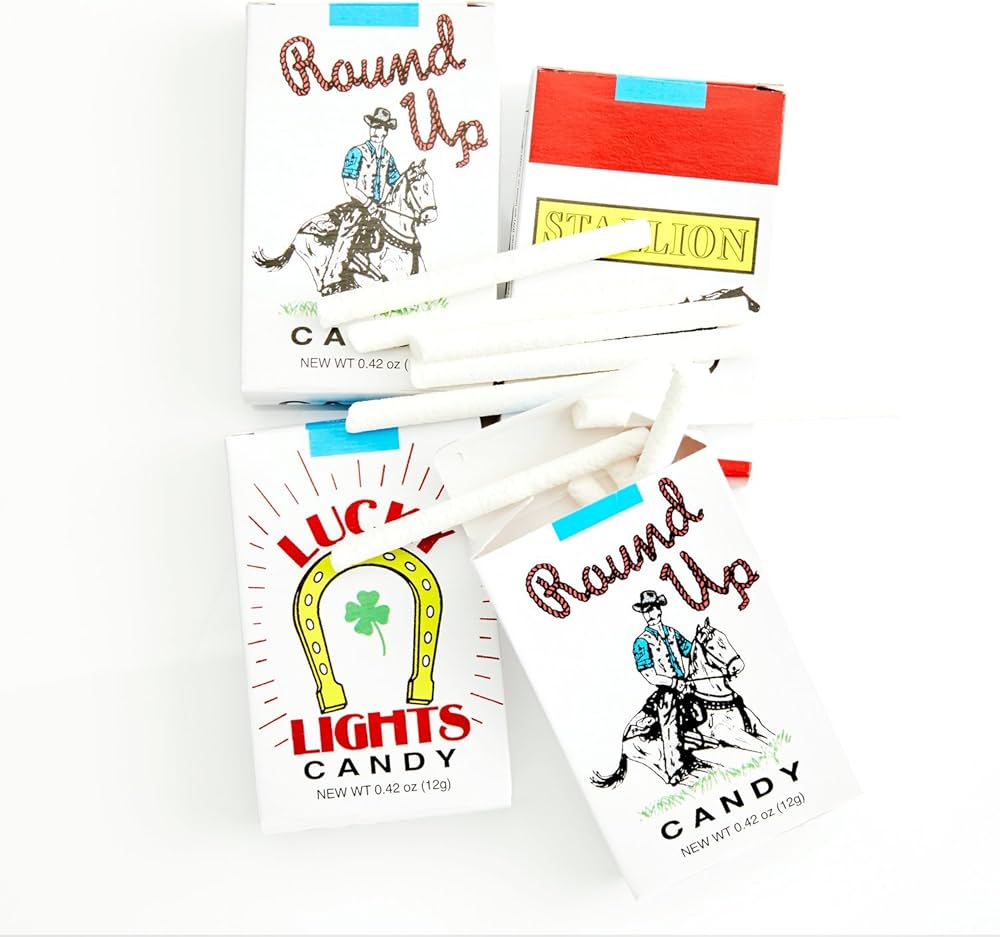 WORLDS KING SIZE CANDY CIGARETTE STICKS