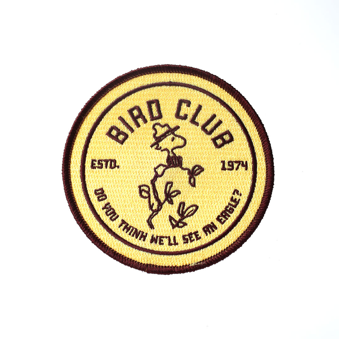 PEANUTS BIRD CLUB PATCH