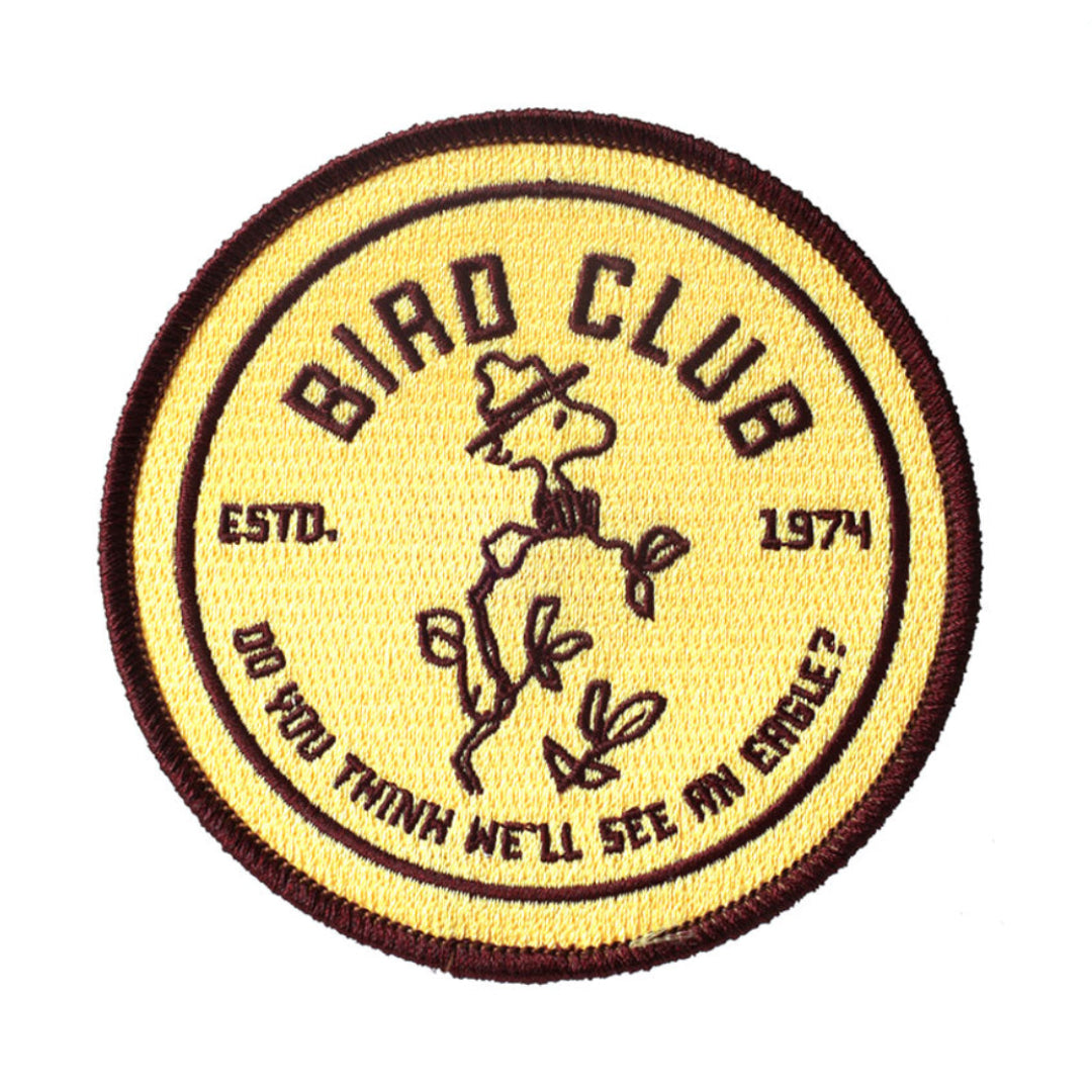 PEANUTS BIRD CLUB PATCH