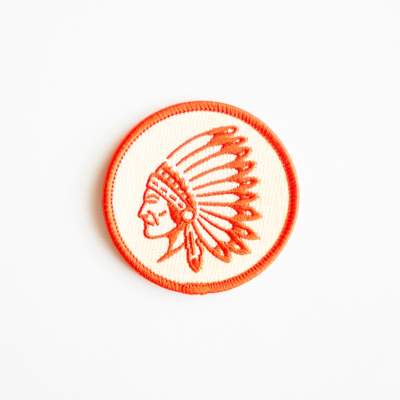 INDIAN CHIEF HEAD PATCH