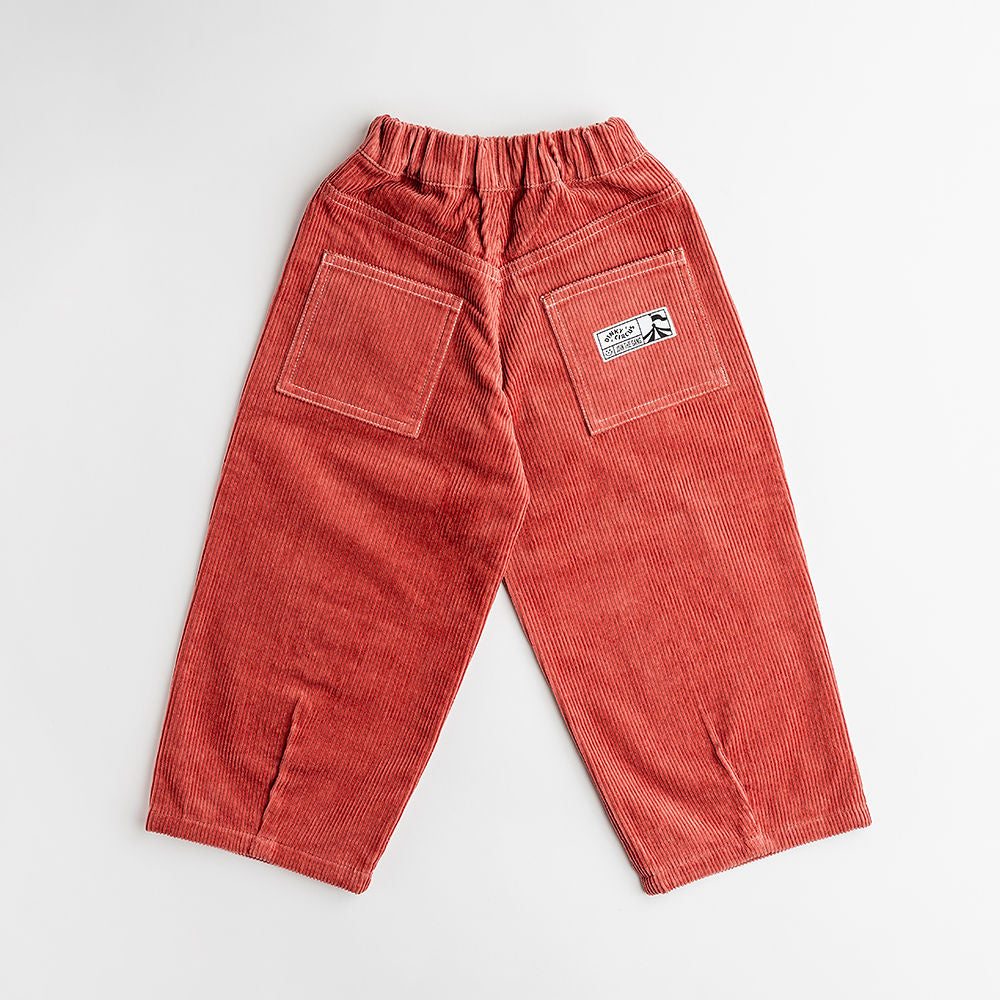 GARDENER WIDE LEG TROUSERS | ROSE DUST