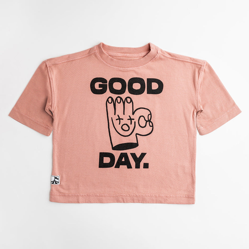 GOOD DAY TEE | CAMEO BROWN