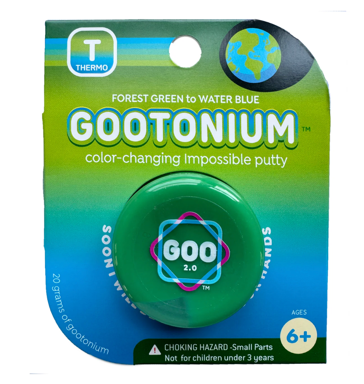 GOOTONIUM | THERMO GREEN TO BLUE PUTTY