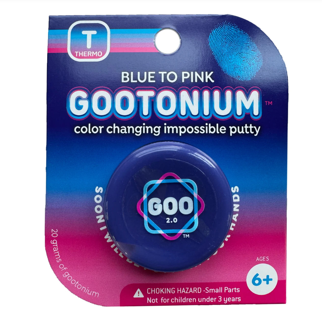 GOOTONIUM | THERMO BLUE TO PINK PUTTY