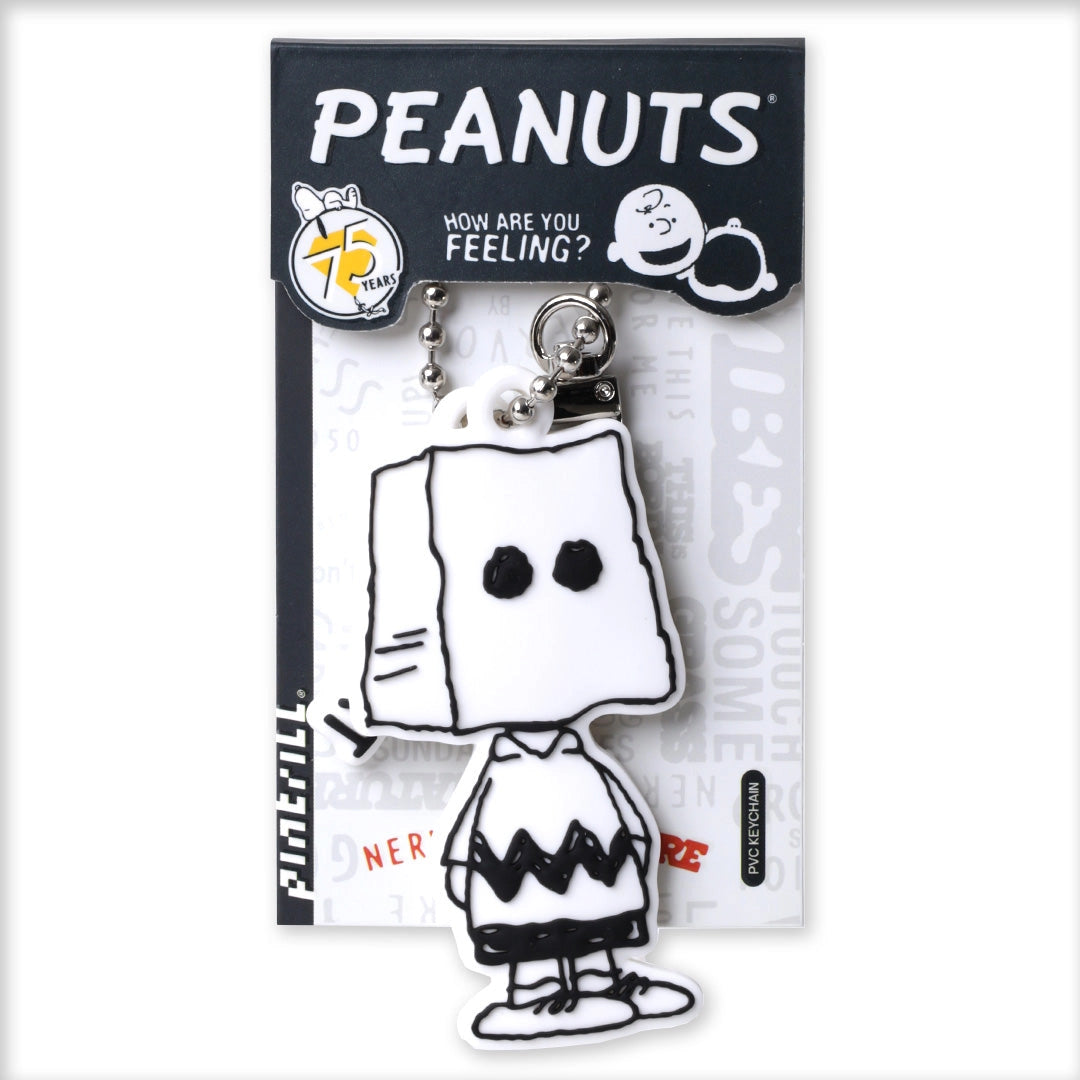 PEANUTS CHARLIE BROWN EXTROVERT BAG CHARM