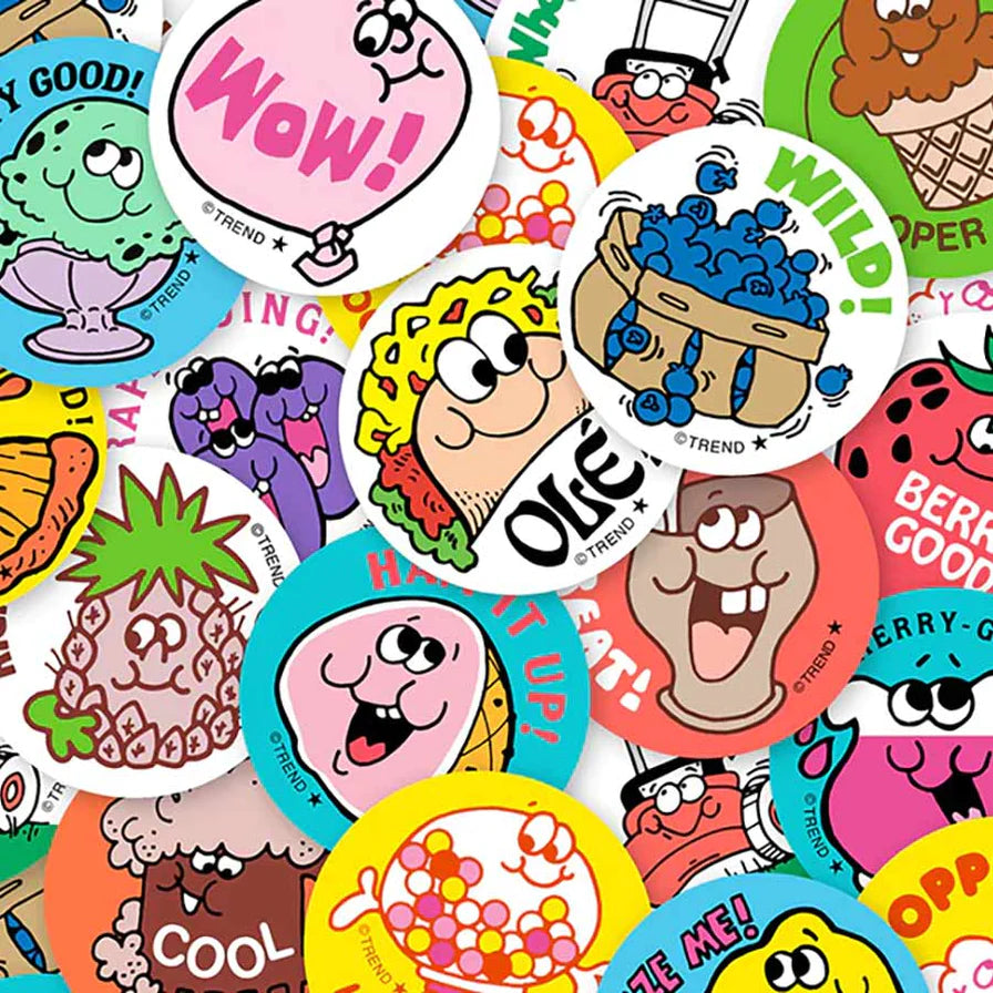 RETRO SCRATCH 'N SNIFF STINKY STICKERS