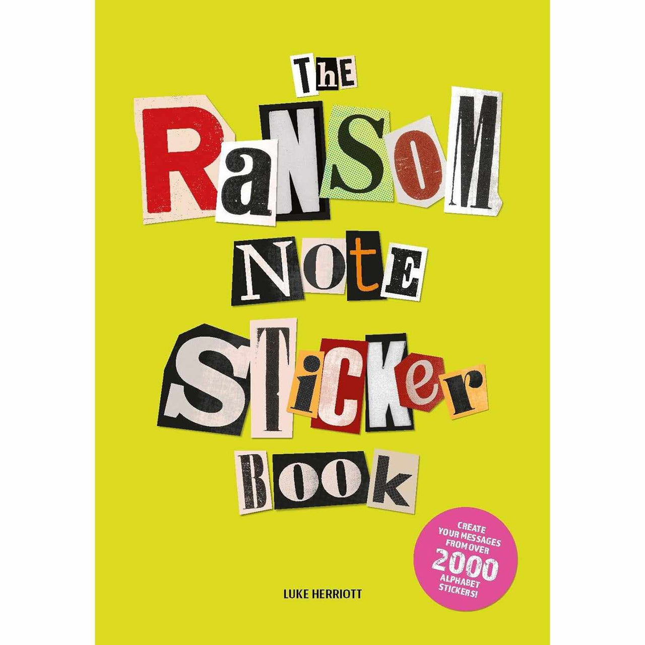 THE RANSOM NOTE STICKER BOOK