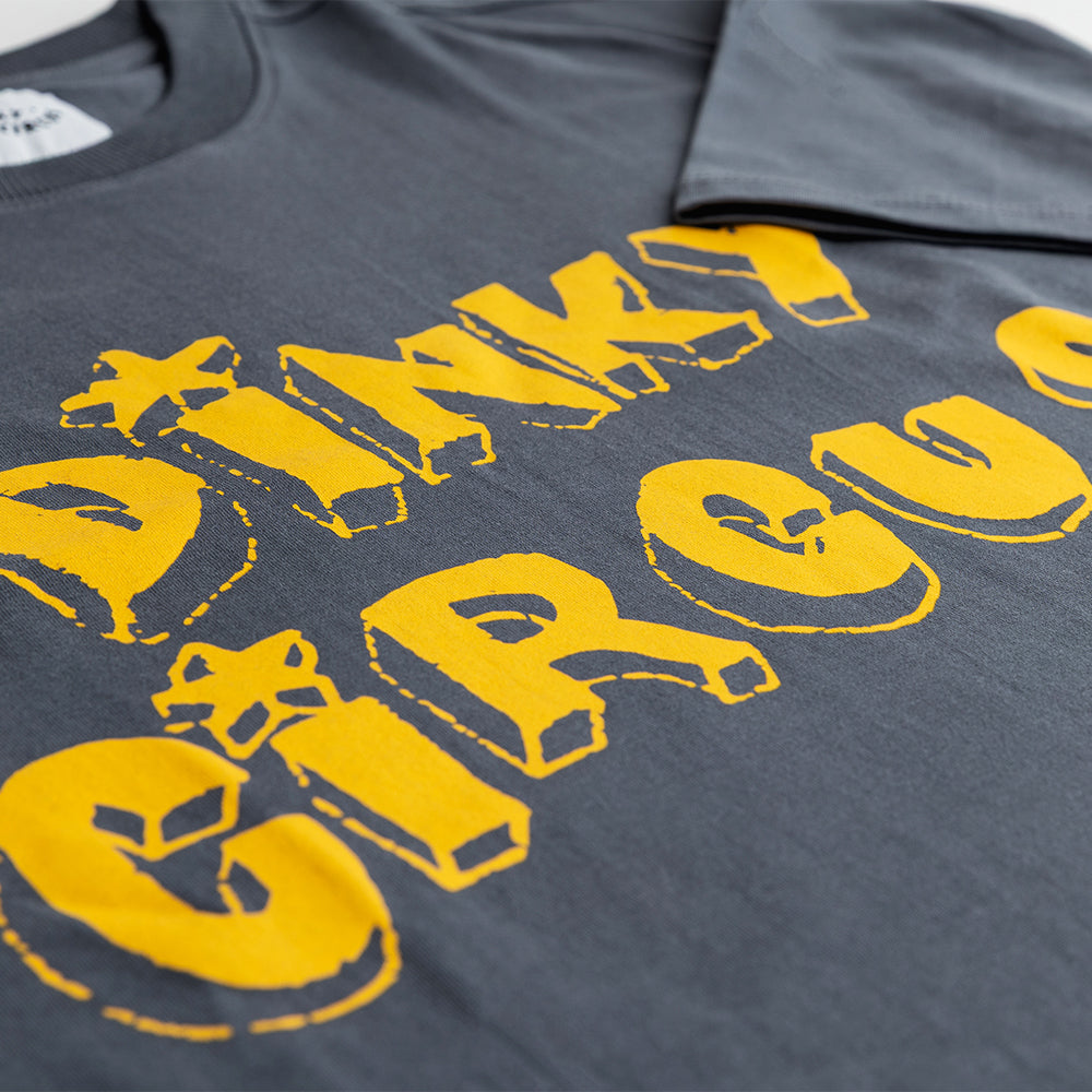 DINKY STAR TEE | BURNT ASH GREY