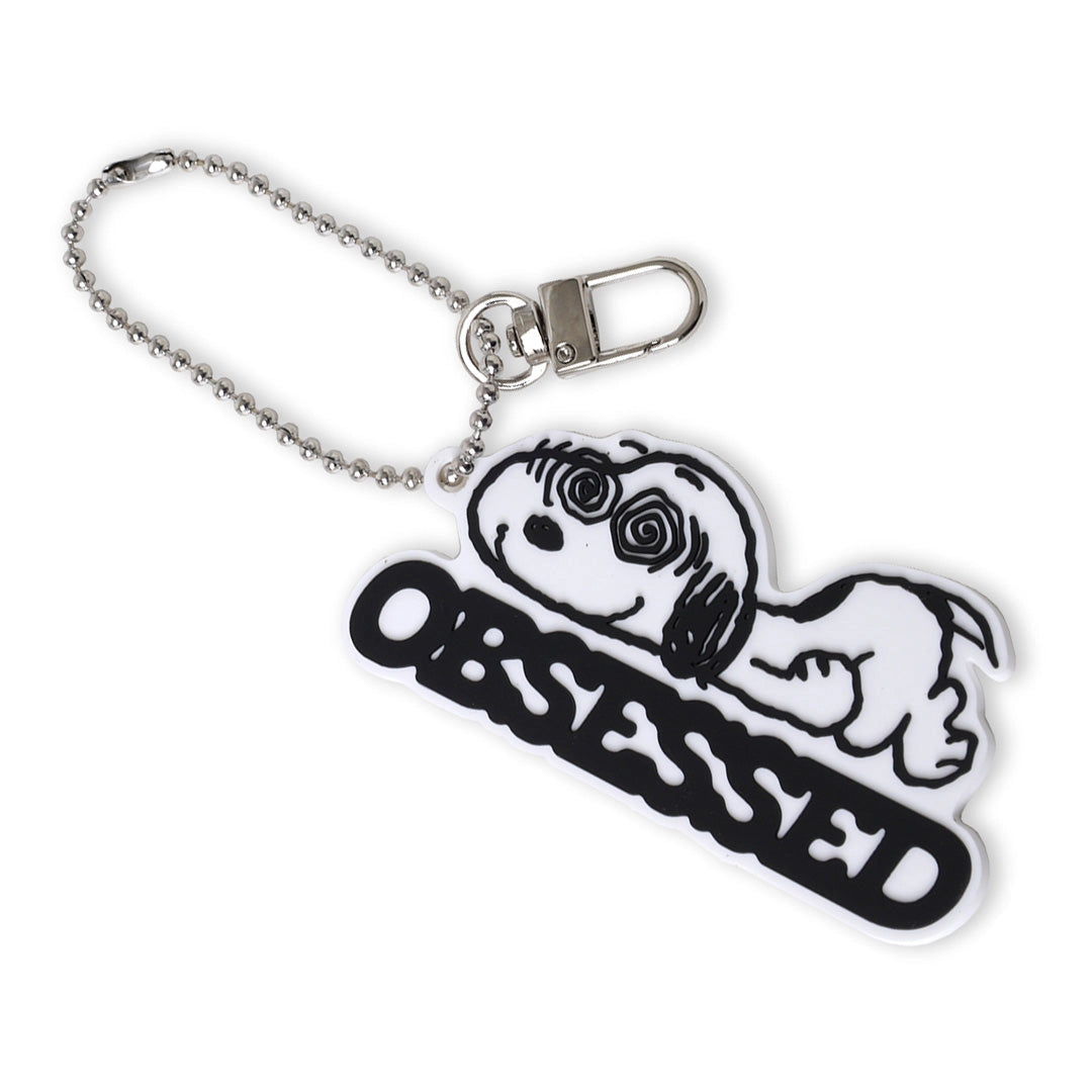 PEANUTS SNOOPY OBSESSED BAG CHARM