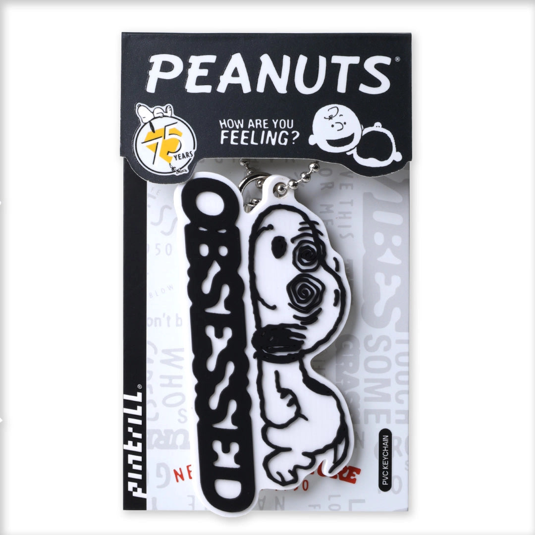 PEANUTS SNOOPY OBSESSED BAG CHARM