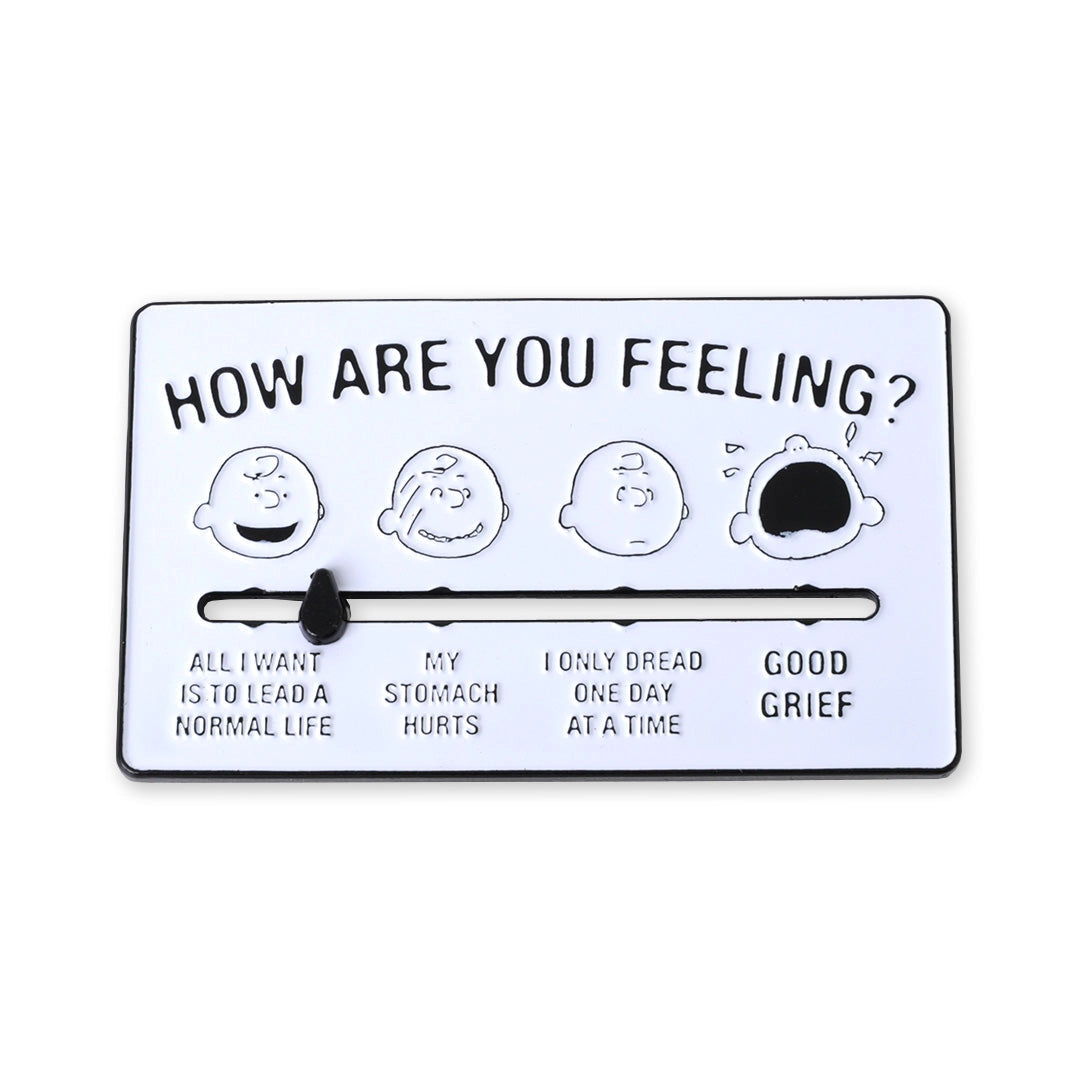 PEANUTS CHARLIE BROWN MAGNET MOOD SLIDER